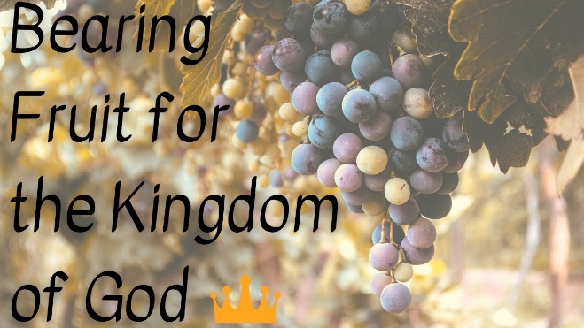 Bearing Fruit for the Kingdom of God | Christianity & Gardening Series - YouTube