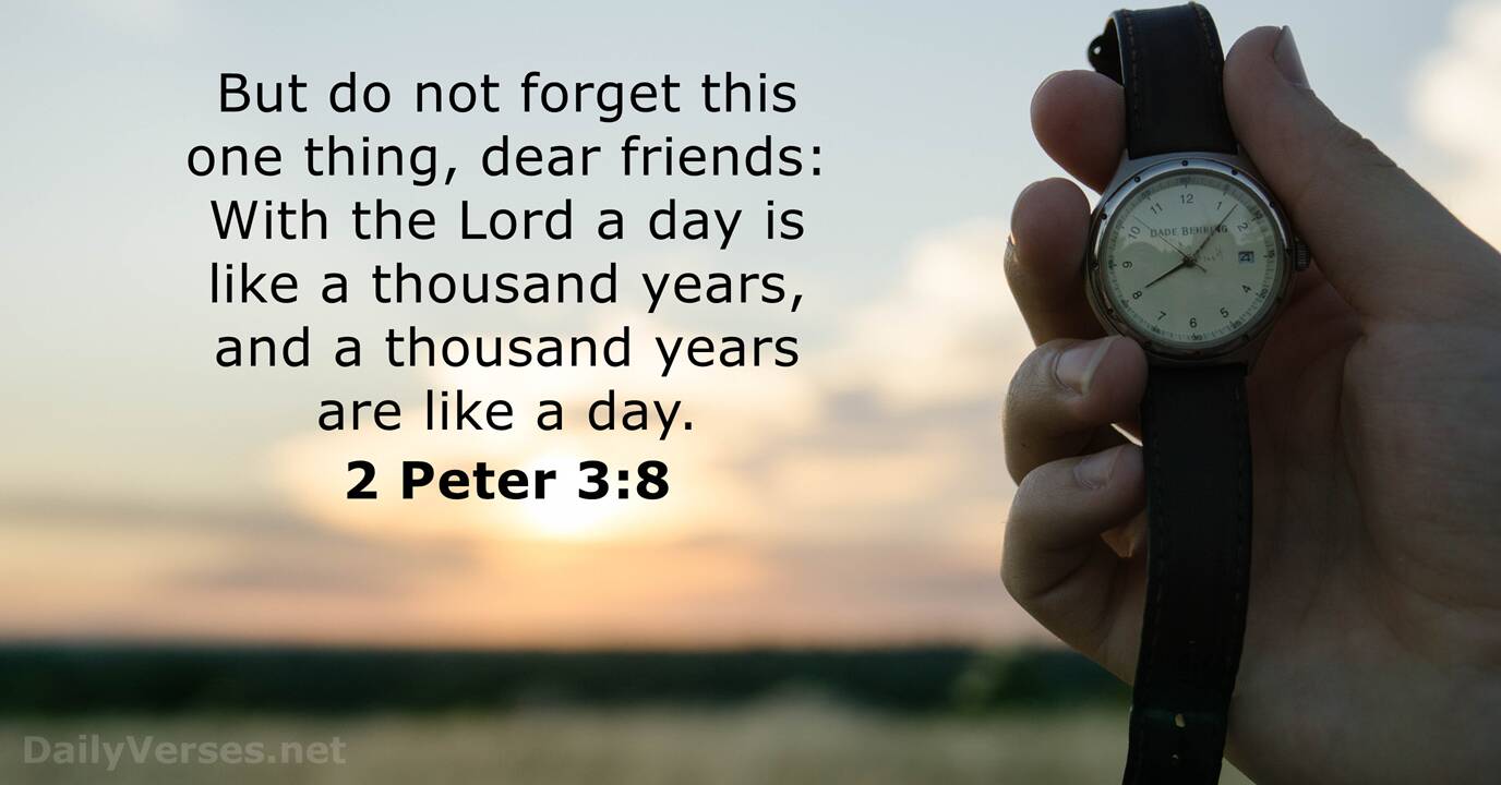 2 Peter 3:8 - Bible verse - DailyVerses.net