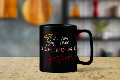 Download Get Thee Behind Me Satan | SVG | PNG | DXF Free - Free Download  SVG 433299 Design Cutting files