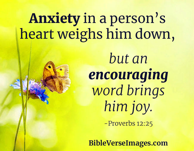13 Bible Verses about Worry and Anxiety - Bible Verse Images