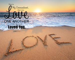 John 15:12 Love One Another - Free Bible Verse Art Downloads - Bible Verses  To Go