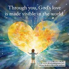 Laurel Bleadon-Maffei | Through you, God's love is made visible in the  world. This is one of my favorite things that they often say at Agape  Spiritual Center. ... | Instagram