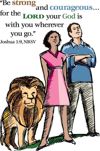 A person and person standing next to a lion

AI-generated content may be incorrect.